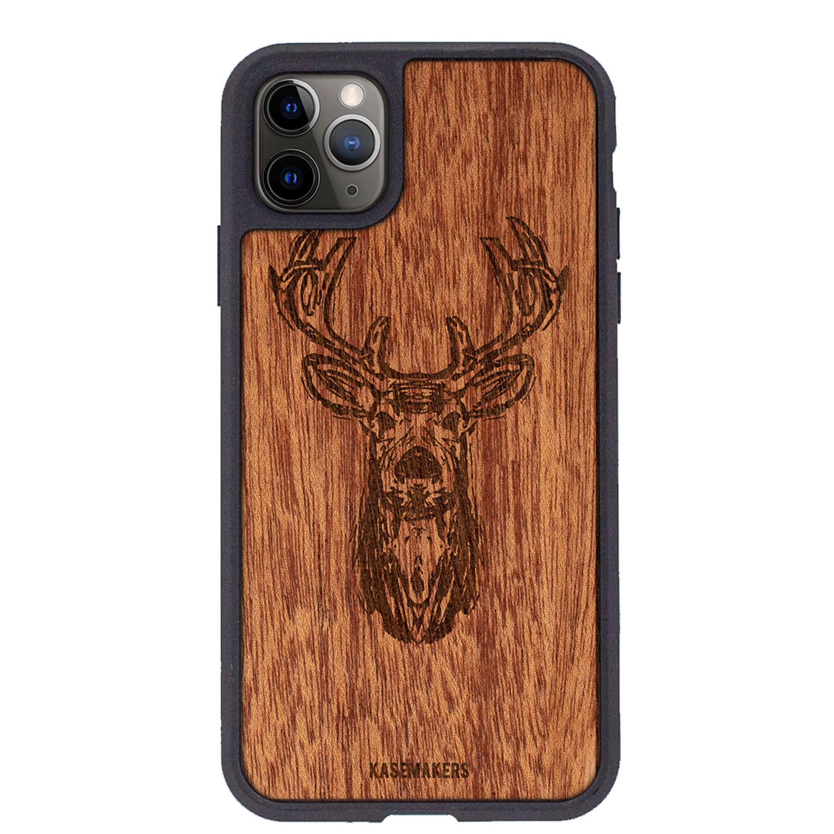 Luxury 3D Printing High Quality PU Leather Deer Phone Case for