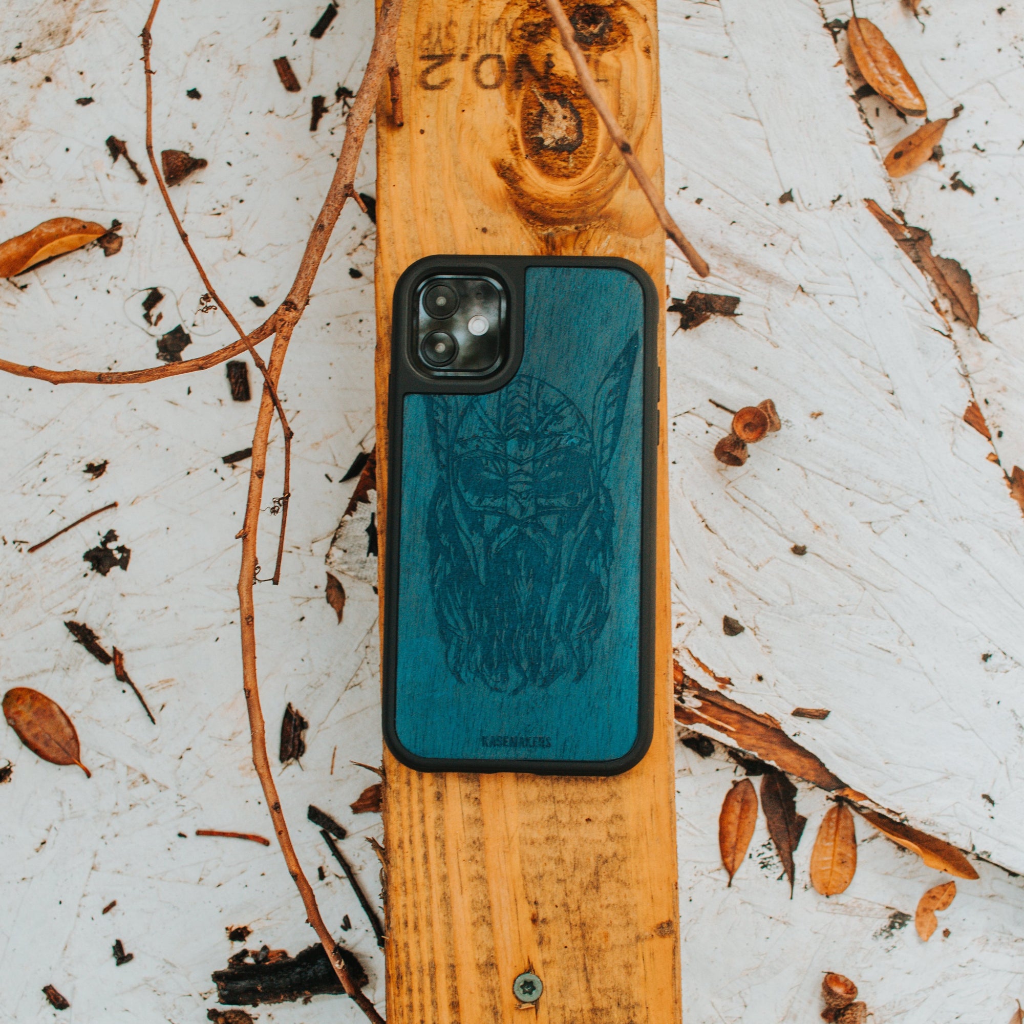 Real Wood odin iPhone Case 