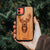 Real wood Deer iPhone Case